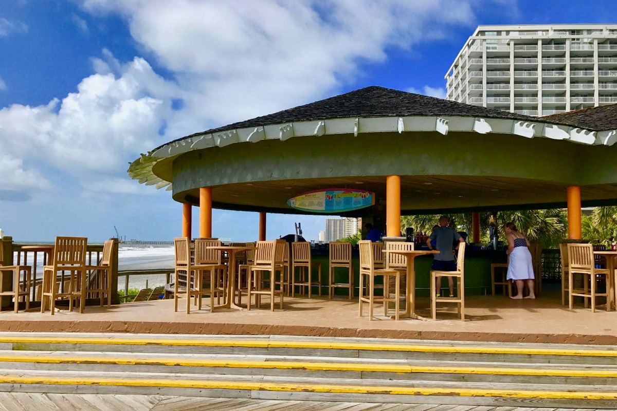 Pool Side Tiki bar