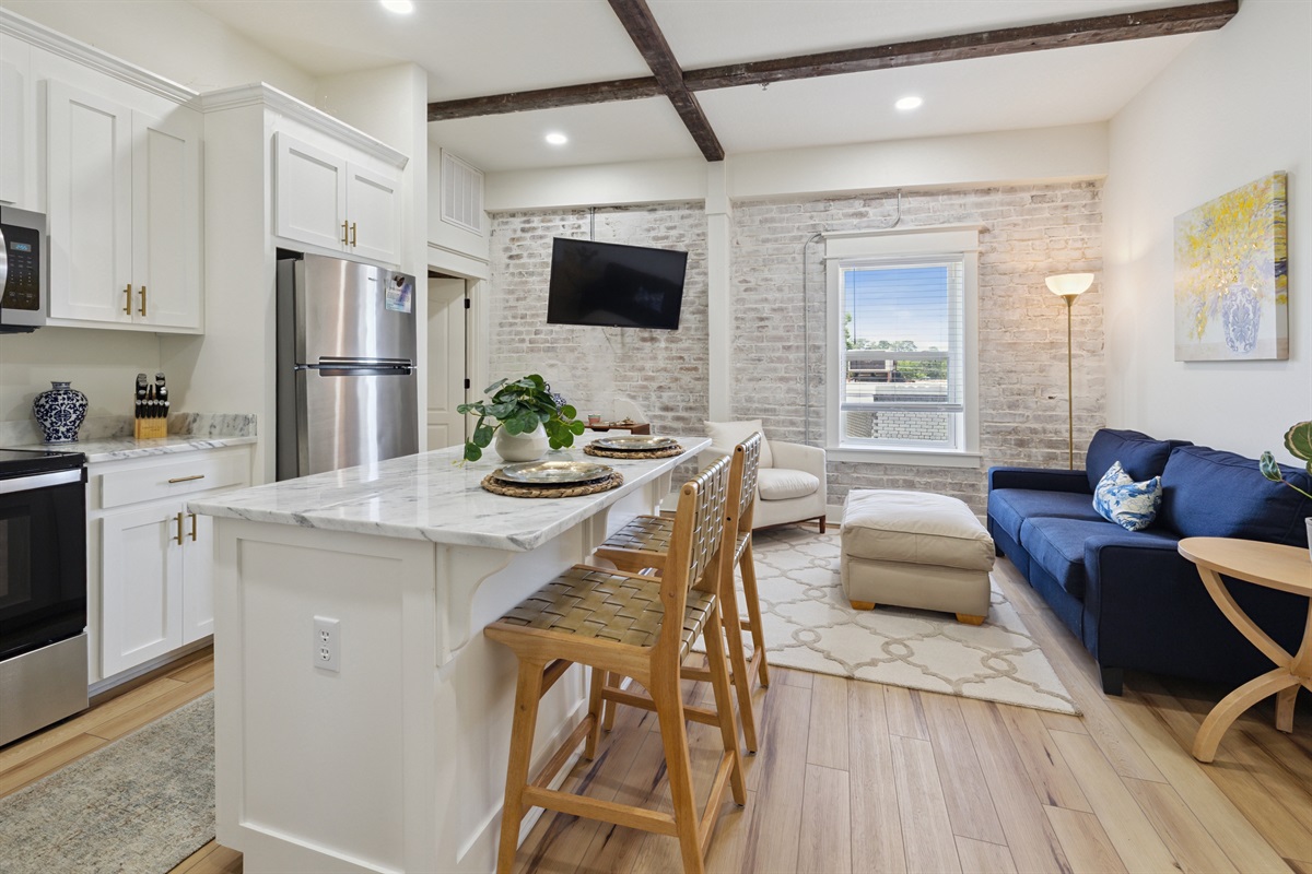Living and Kitchen
