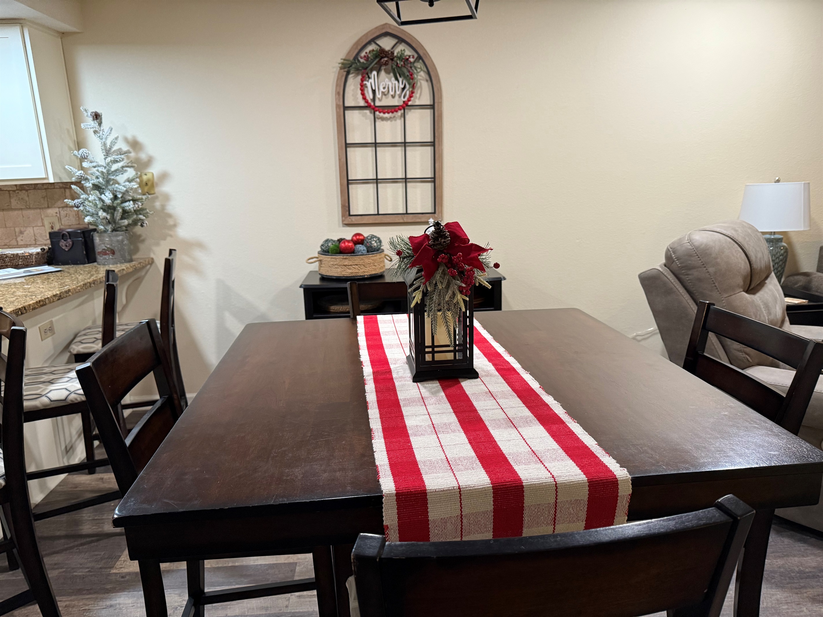 A great place for meals or game night!