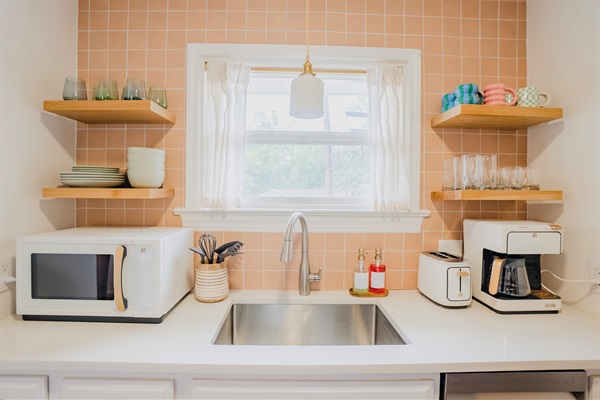 Fully Stocked Kitchen