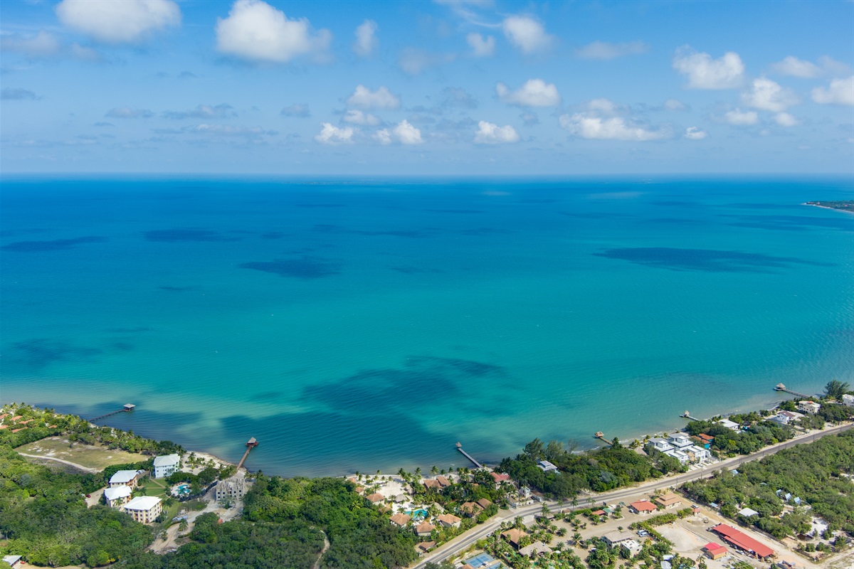 Aerial View of Villas at Cocoplum