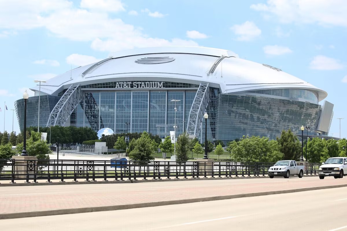 AT&T Stadium, home of the Dallas Cowboys, just 10 minutes away on foot. One of the most iconic sports venues in the world — steps from your front door.