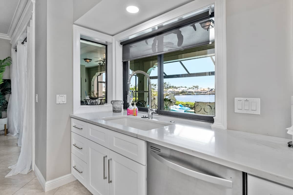 A kitchen sink with a view you'll love