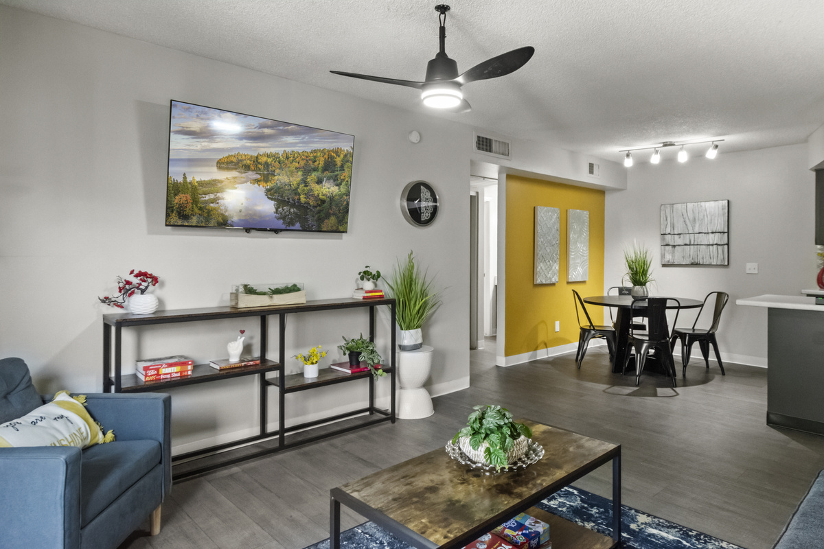Cozy lounge area offering a comfortable spot to relax and recharge.
