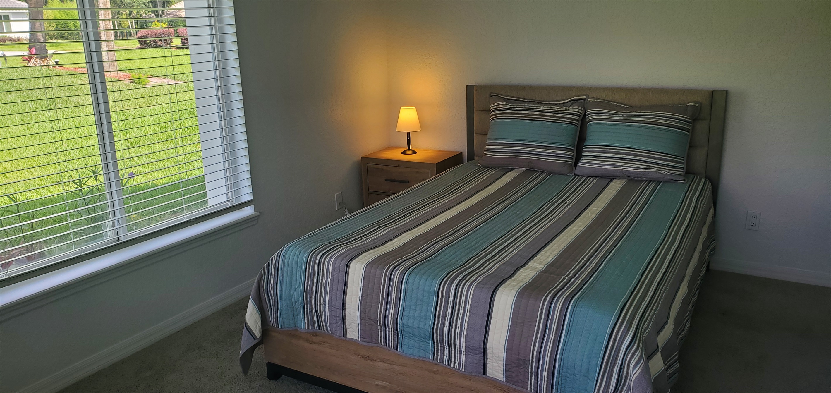 Queen bedroom with private full bath
