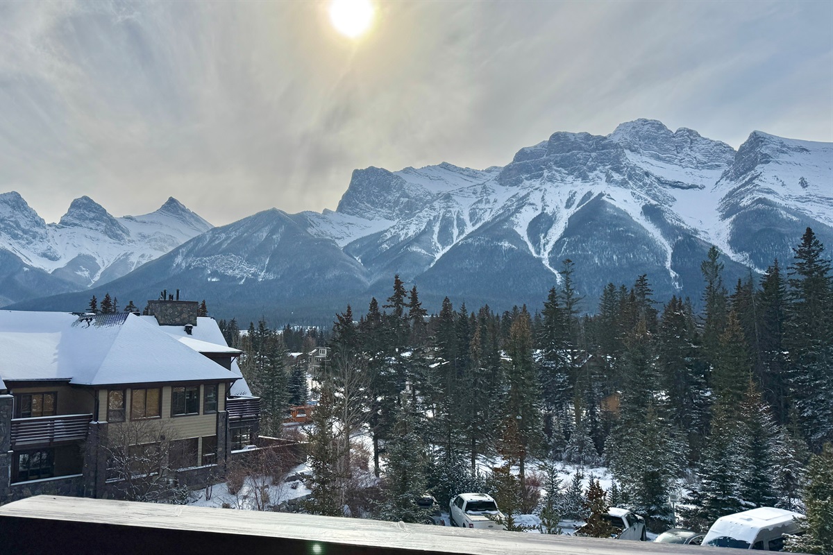 Views from the balcony - winter