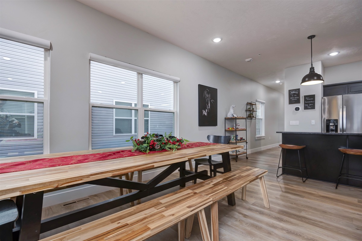 Christmas Dining Area