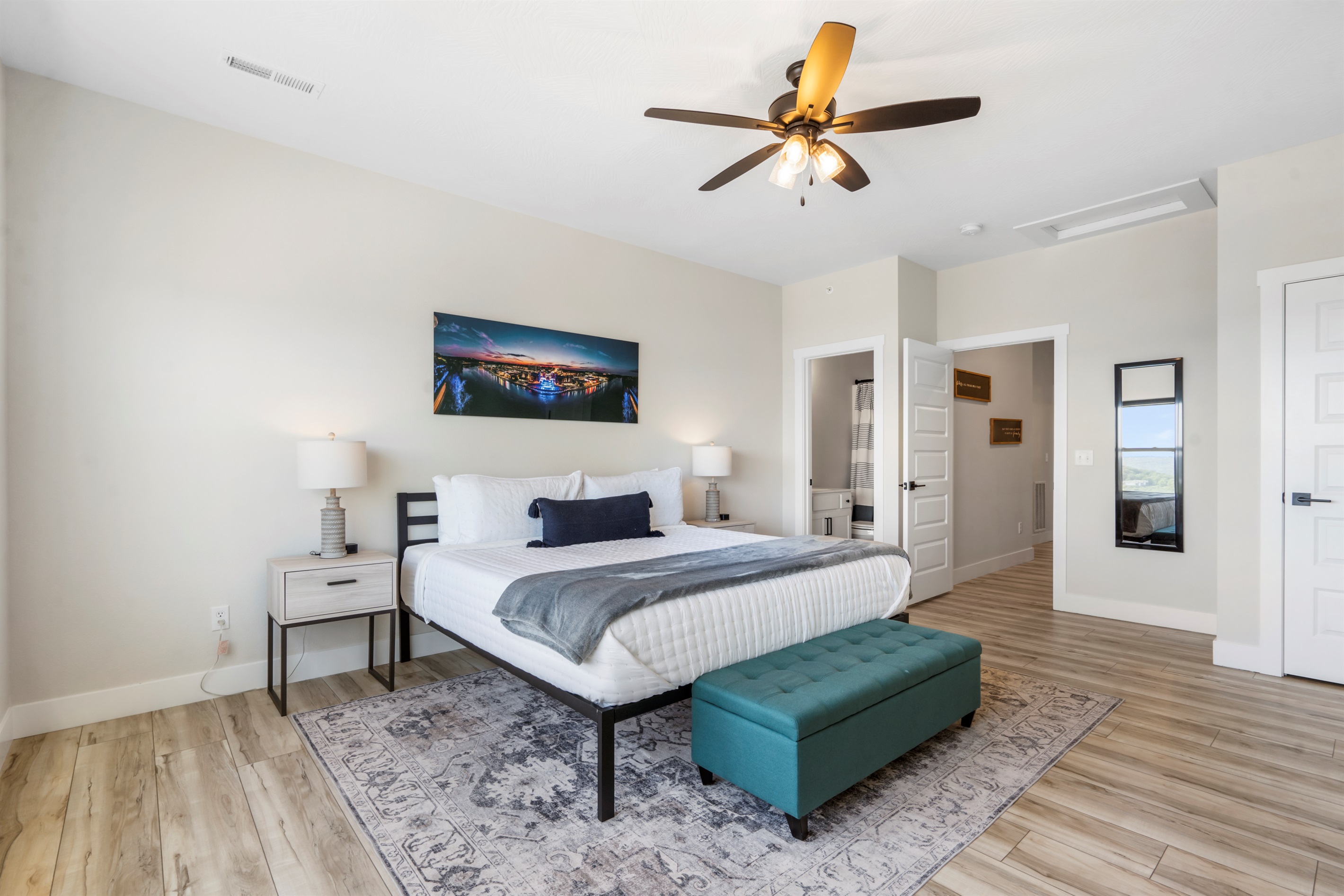 Master 3- Upper Level- Lake View