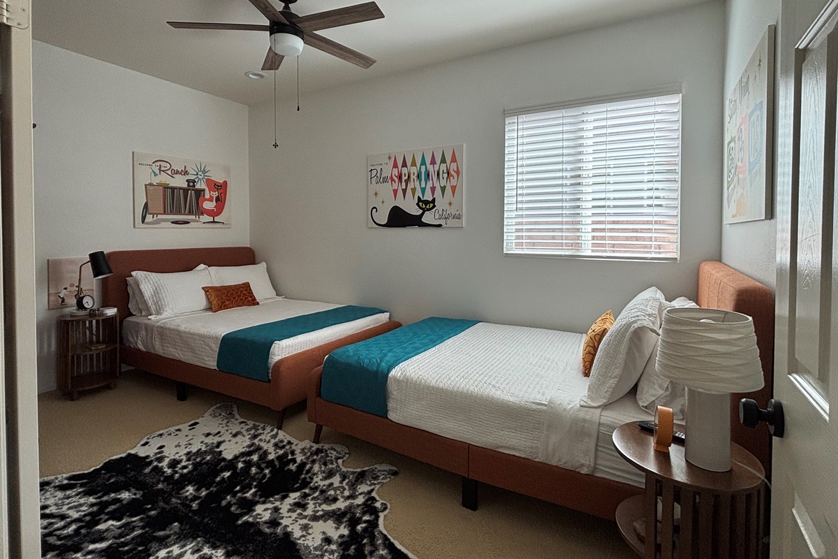 ceiling fan and tv