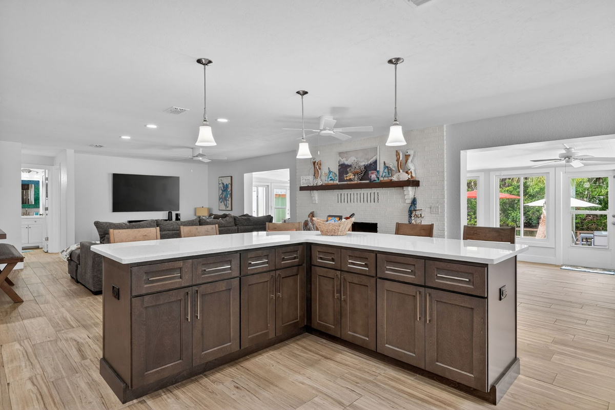 Kitchen island seating