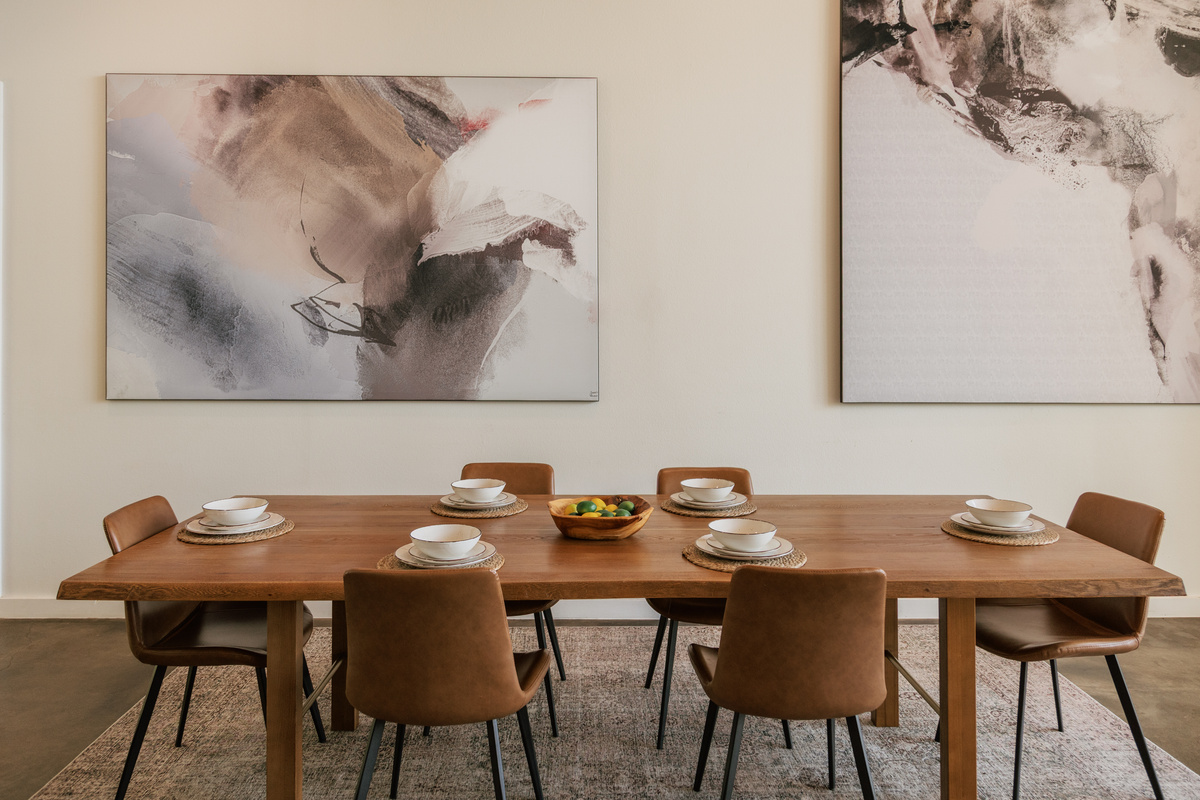 Main indoor dining space with stunning views.