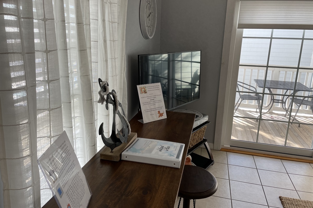 Large Screen TV with Satellite Reception