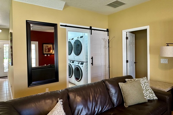 Double Stacked Washers and Dryers