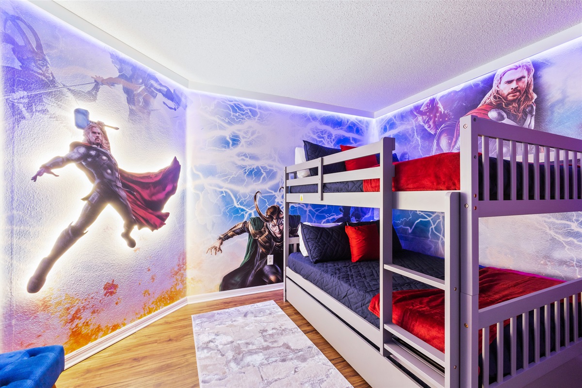 Bedroom 6 Double Bunk Bed