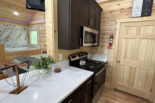 Quartz Counter Height Dining