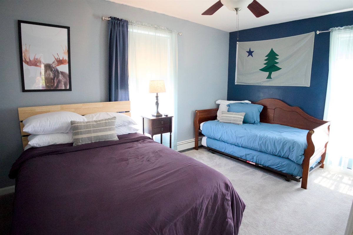 The fun room! Sleeps 4
