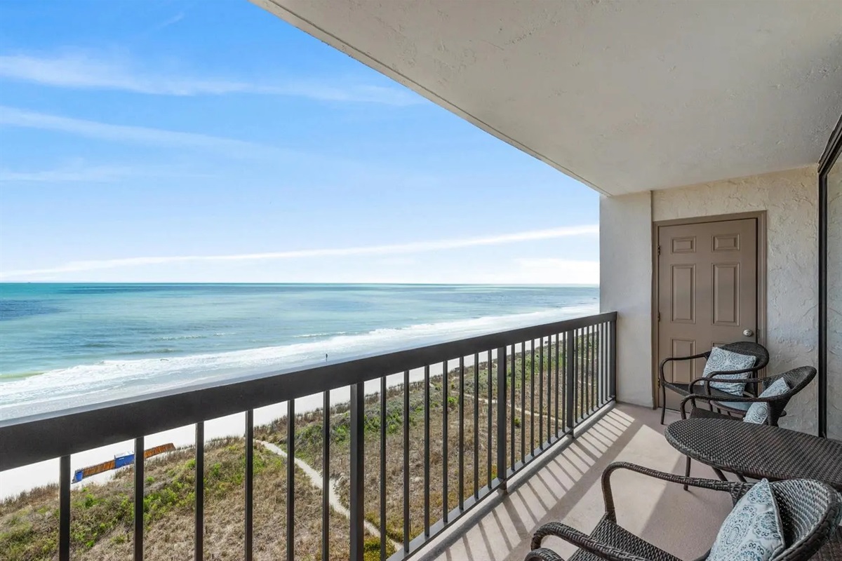 Breath Taking View from Balcony