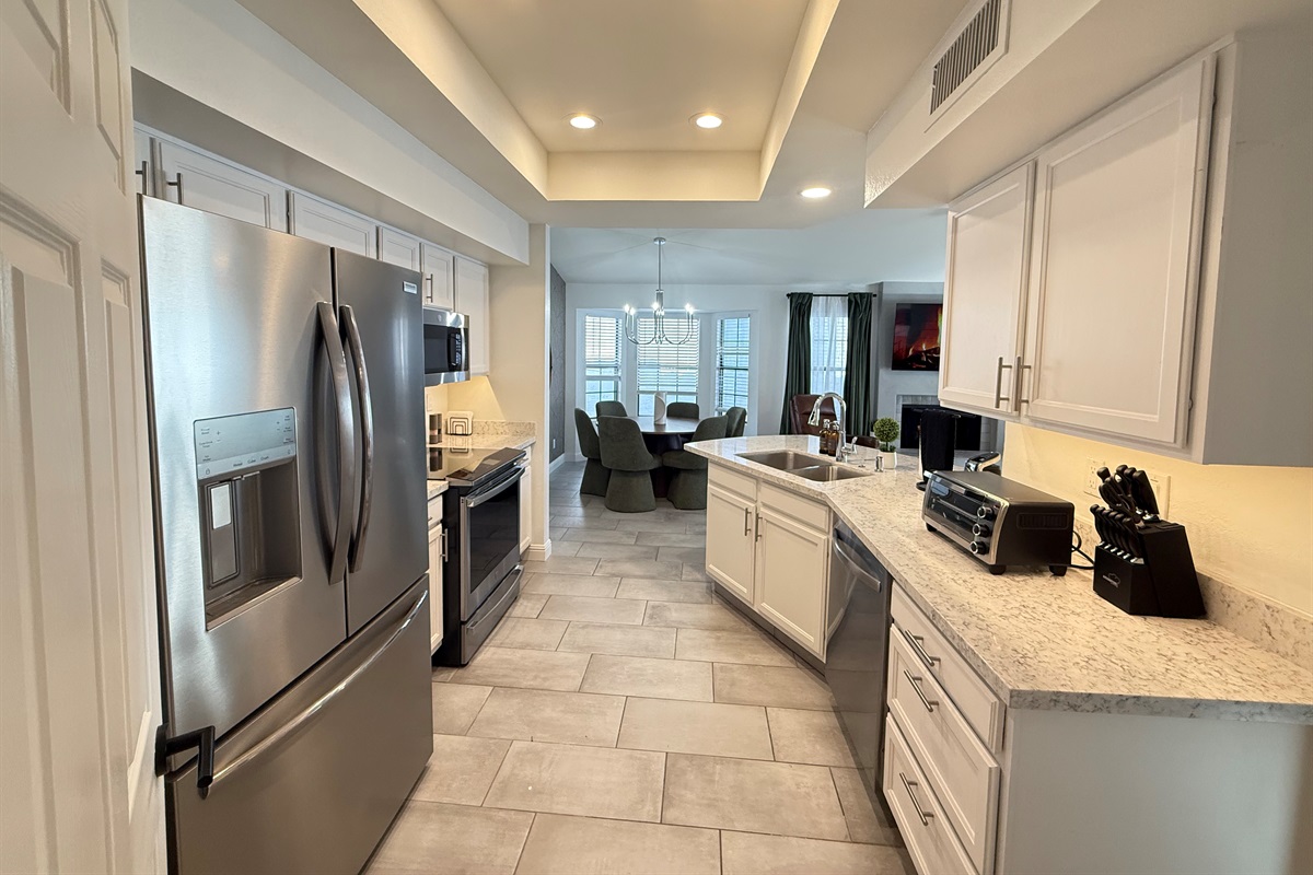 New Stainless Steel Appliances