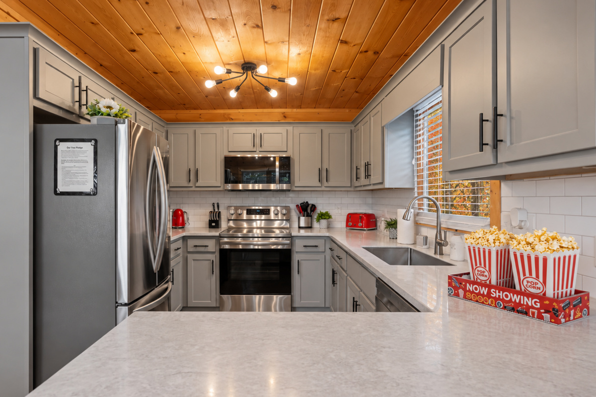 From morning coffee to evening dinners, the kitchen is crafted for every craving.