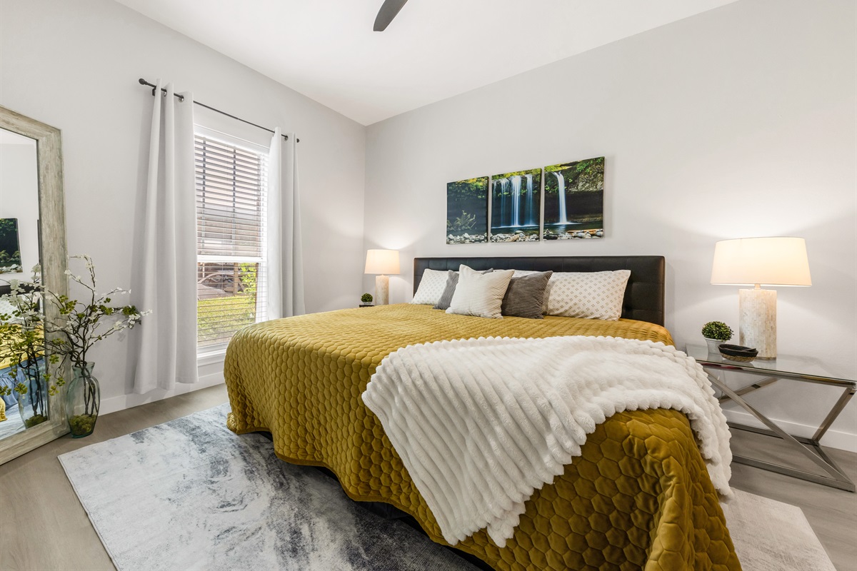 Bedroom- King Bed