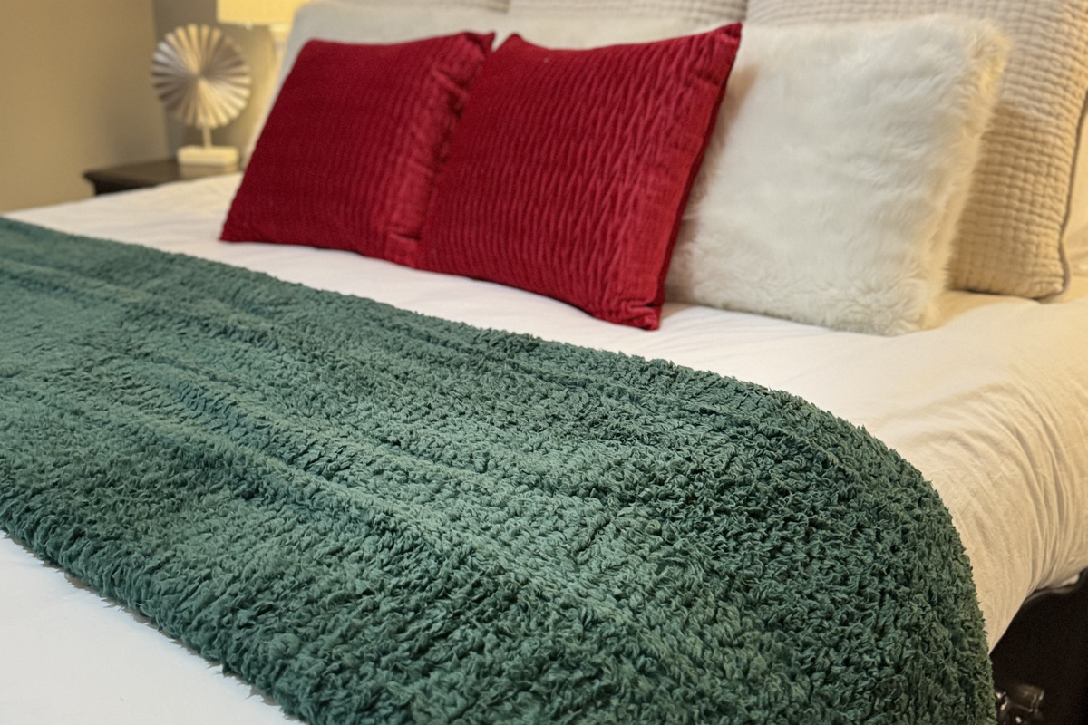 Beds are made for the Holidays