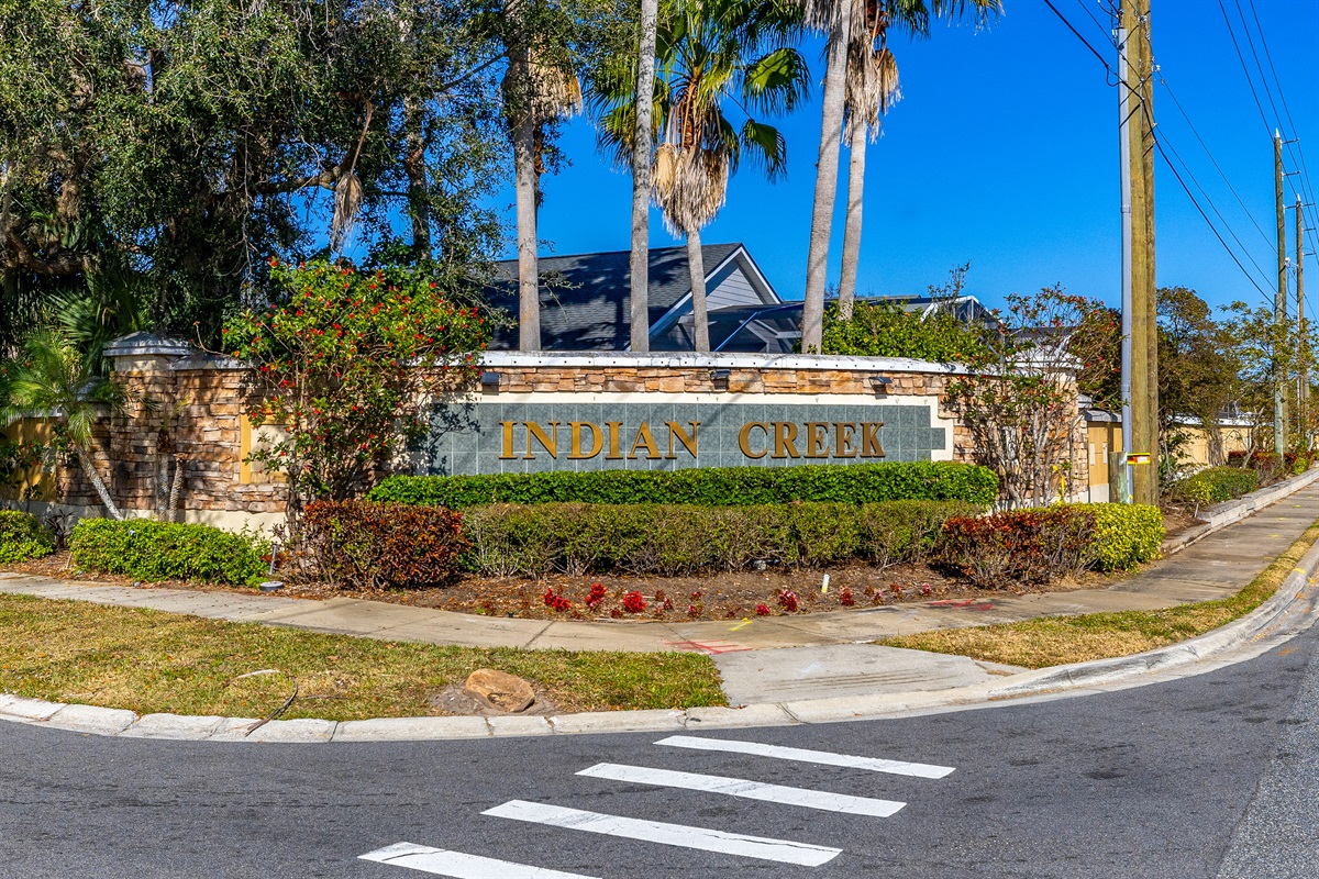Indian Creek is a safe, clean and upscale community.