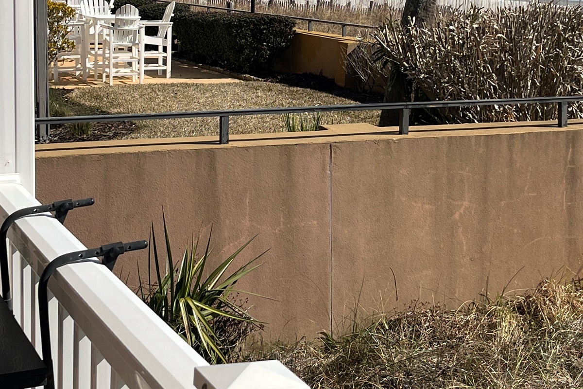 Apache Pier View from Balcony