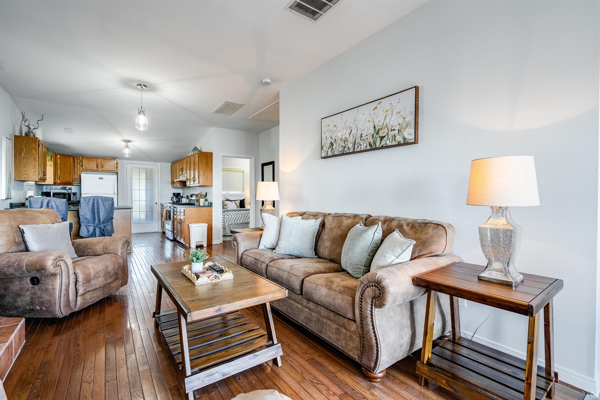 Enjoy lake breezes and brilliant light in the heart of the home