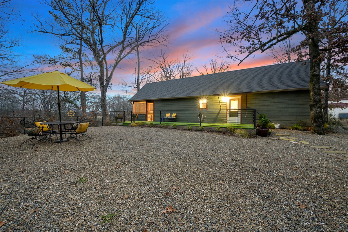Parking for your vehicle as well as a boat if you plan on going to Broken Bow Lake.