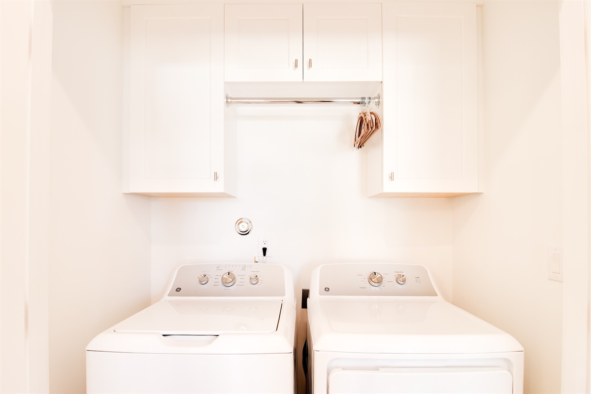 Washer & Dryer - Located on 2nd Floor