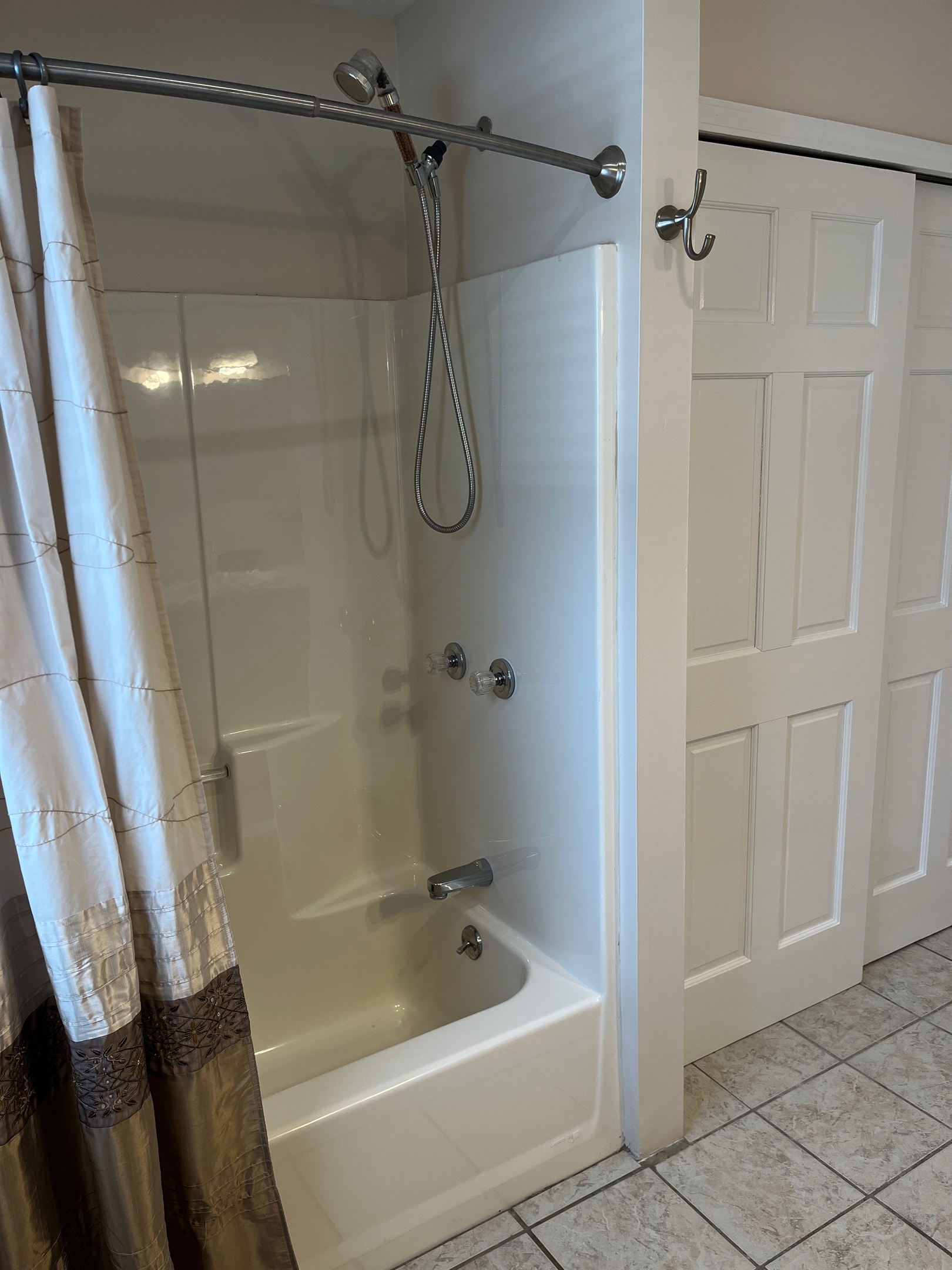 1st floor bath off kitchen