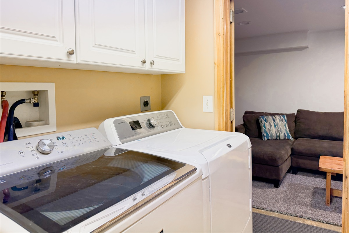 Laundry area