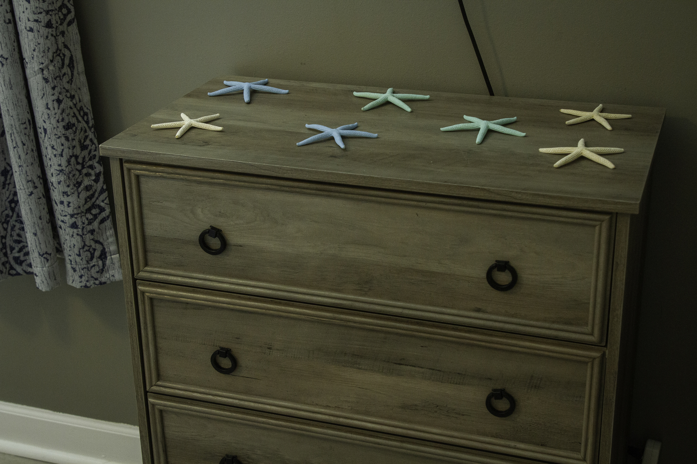 A view of the dresser in the master bedroom
