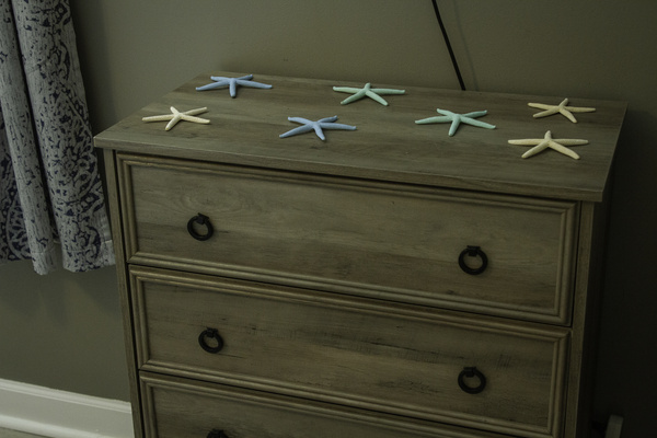 A view of the dresser in the master bedroom