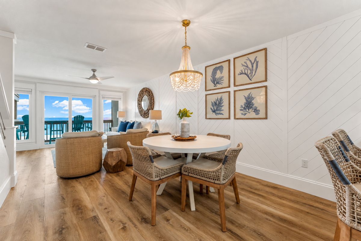 Lower Level of our beachfront condo