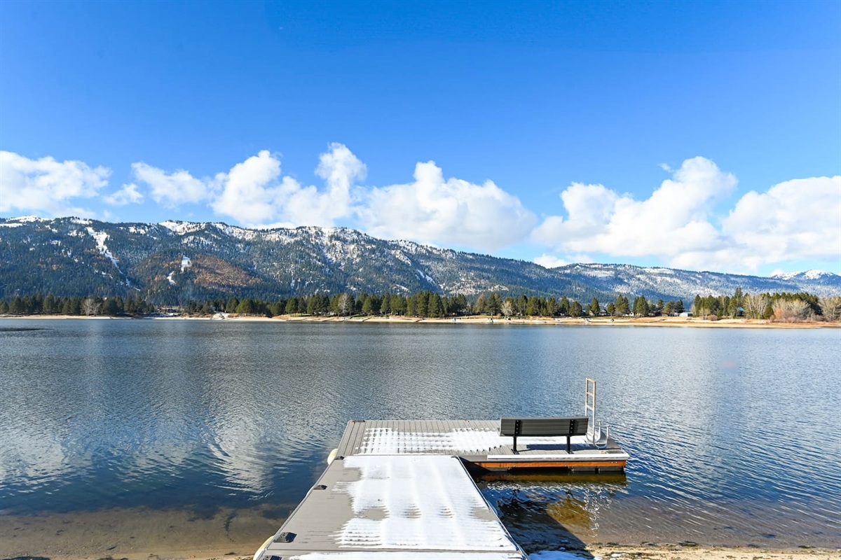 Bring your boat and dock it right here.