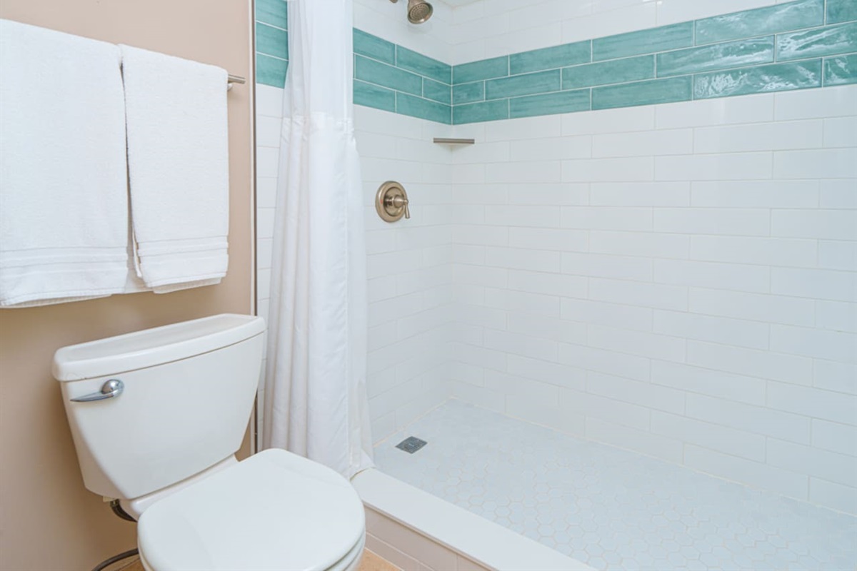 Master Bathroom inside the King Suite. 