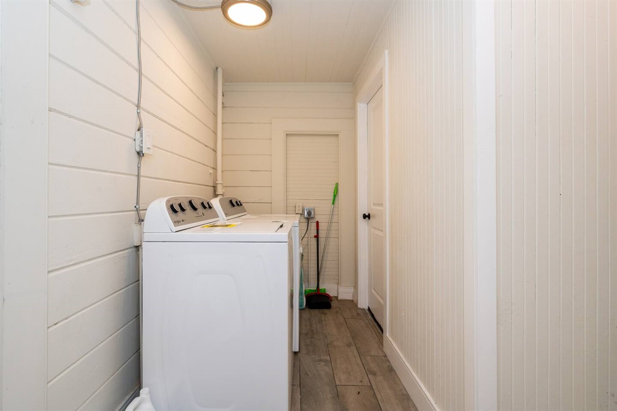 Shared laundry room