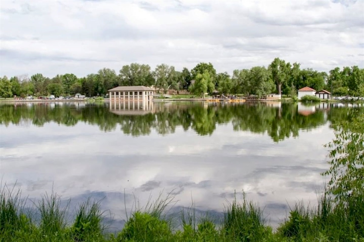 Beautiful Wash Park less than a mile from our home. 