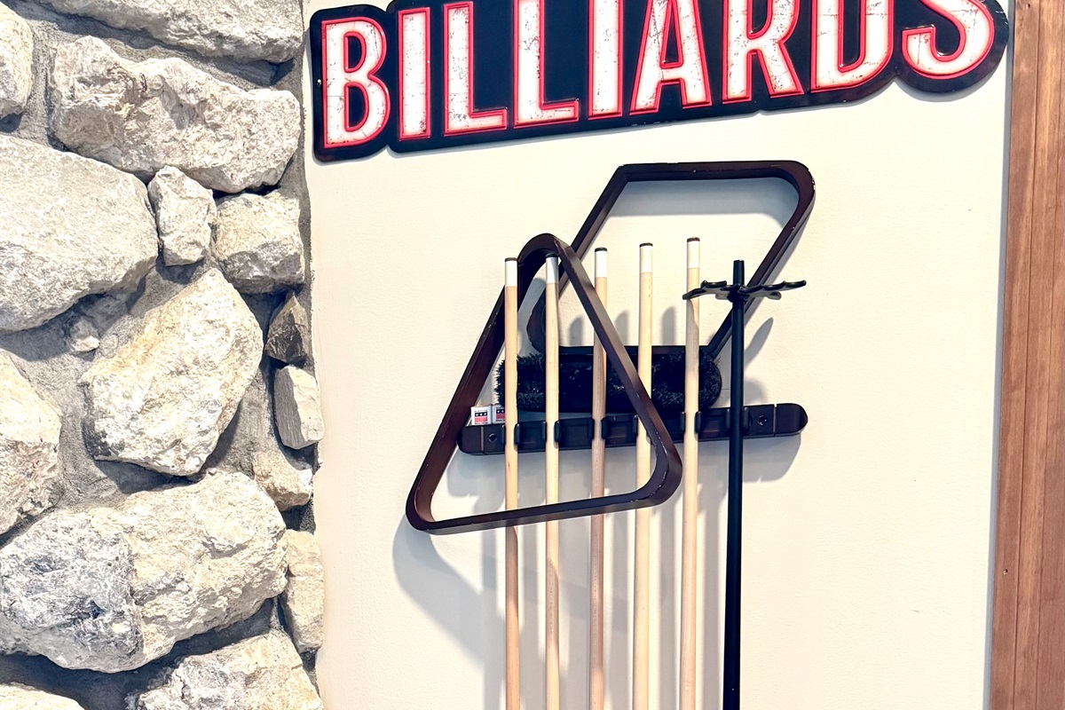 Play 9 ball or billiards