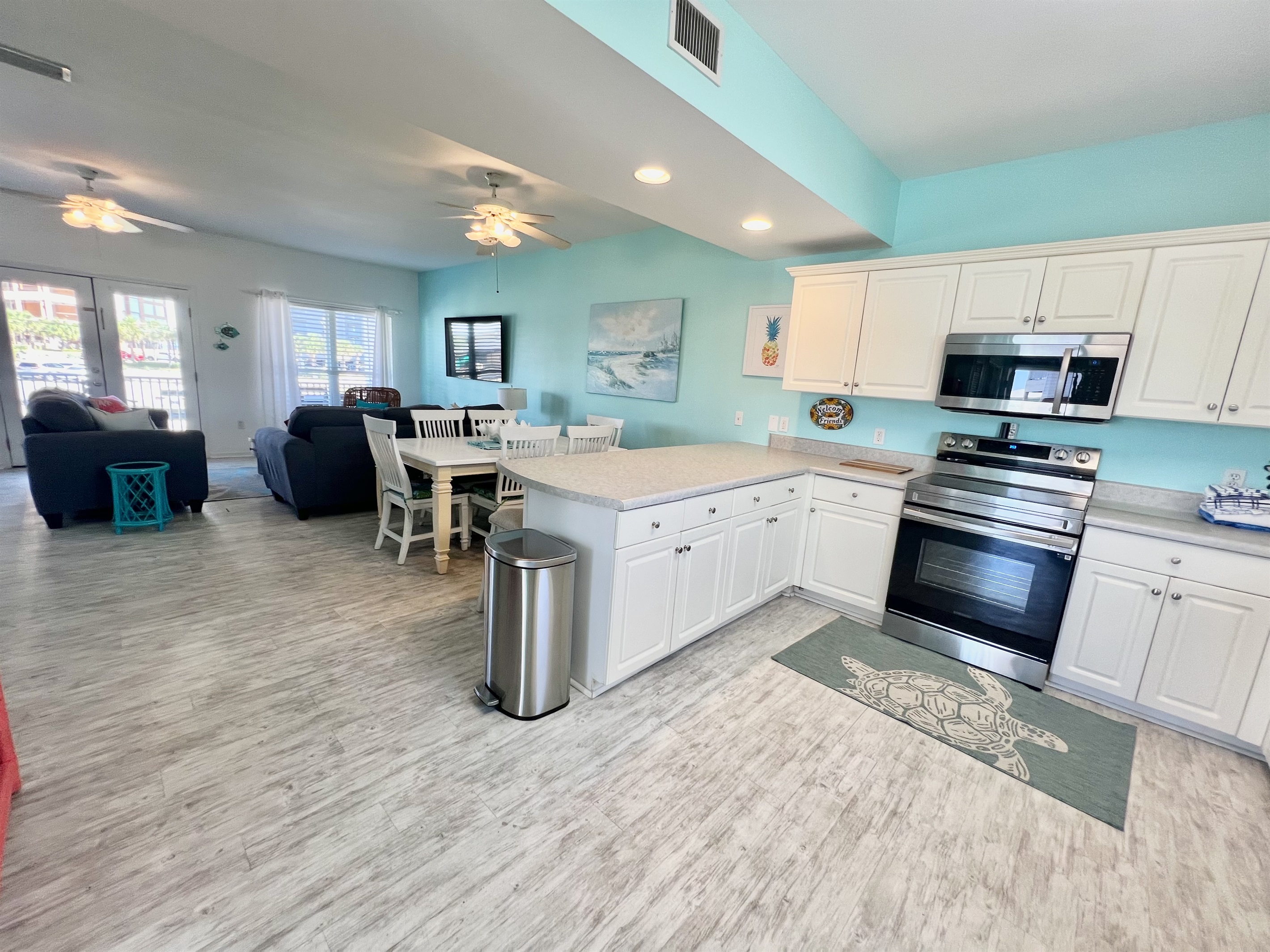 Very spacious open floor plan