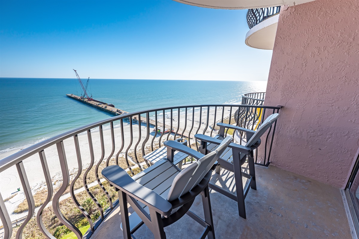 Amazing View from the Balcony!