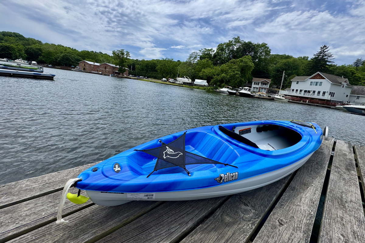 Private kayak access from the dock