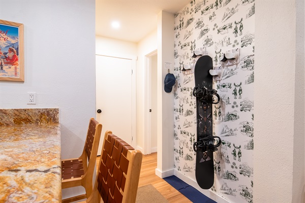 Hallway to main bedroom