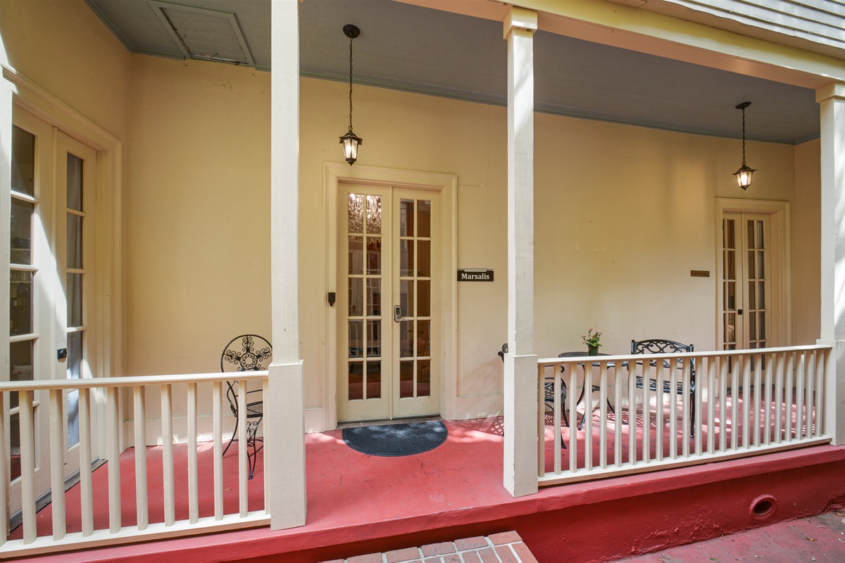 Marsalis Galley Style Porch