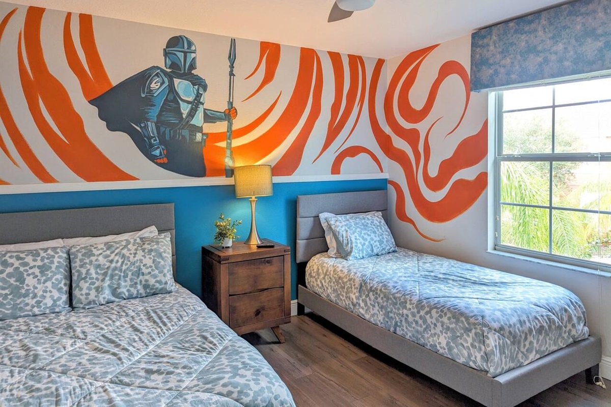 The Mandalorian room