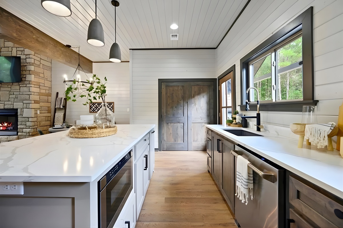 With ample counter space and modern finishes, prepping meals here feels more enjoyable than rushed.