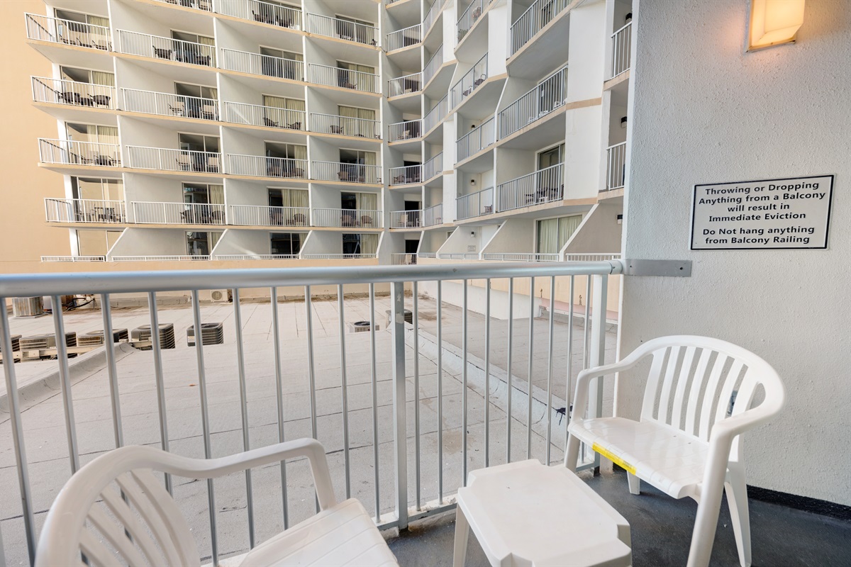 Amazing View from the Balcony!