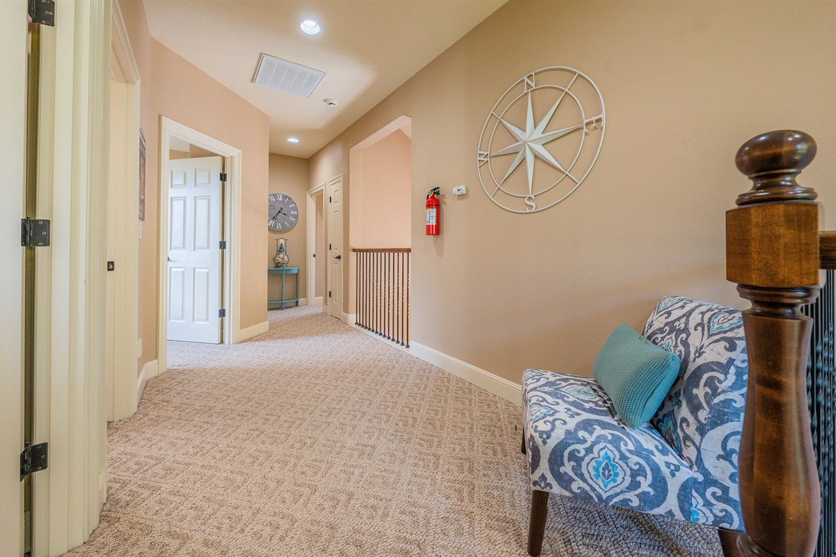 Upstairs landing