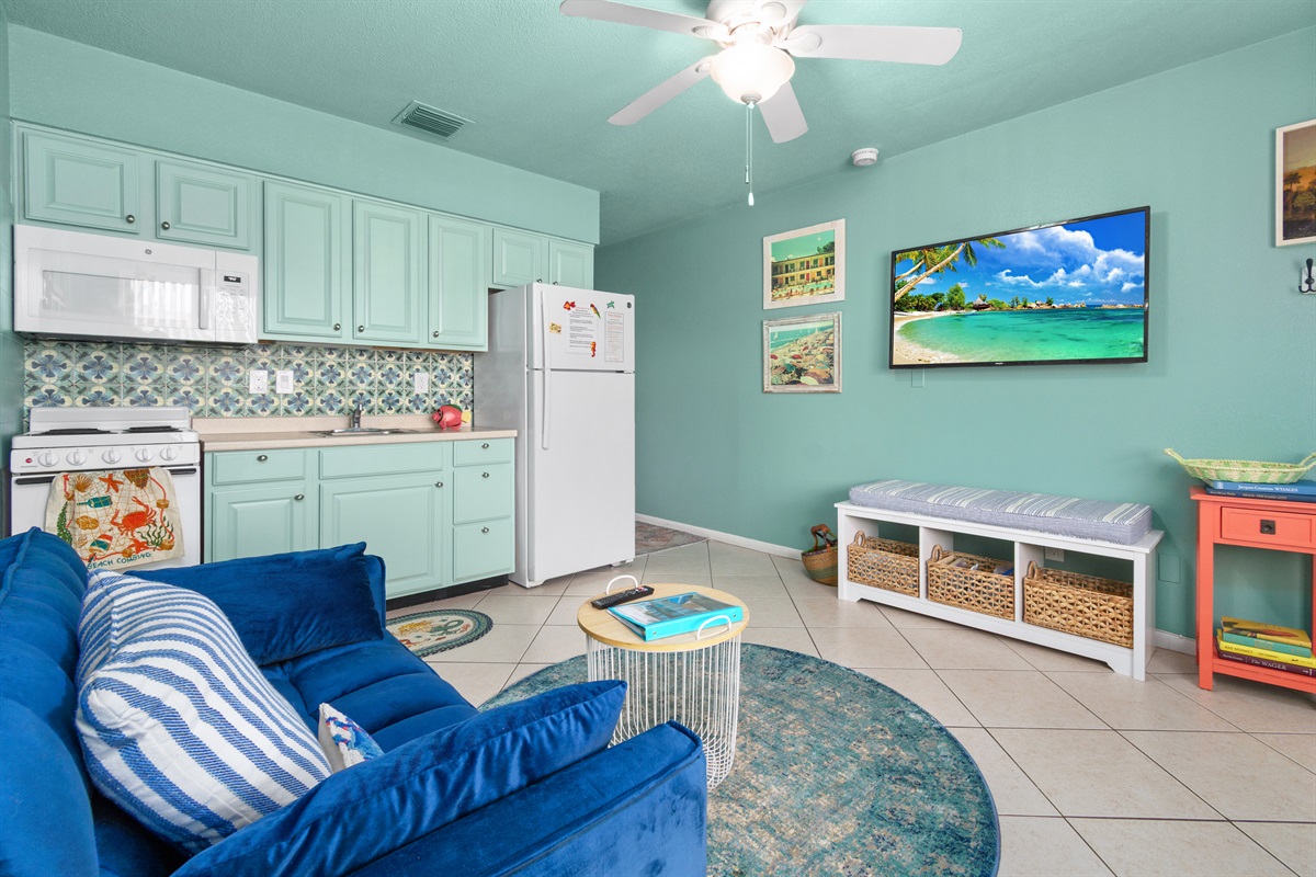 cozy space for relaxing